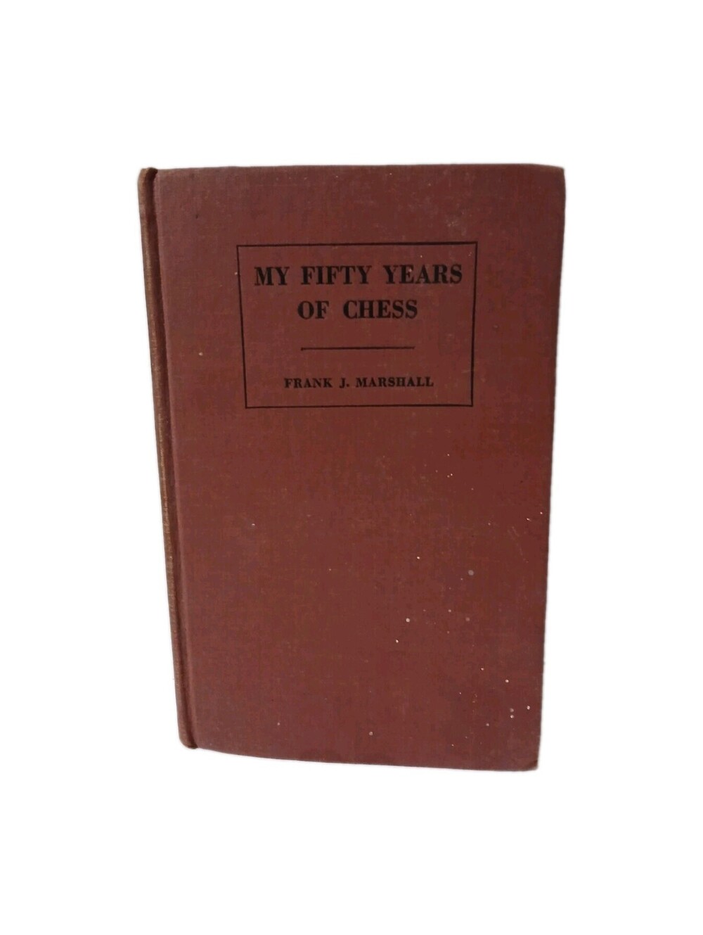 Frank Marshall: My Fifty Years of Chess, vintage  1942 Horowitz & Harkness